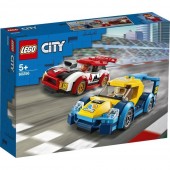 Lego - City 60256 - Versenyautók, építőjáték
