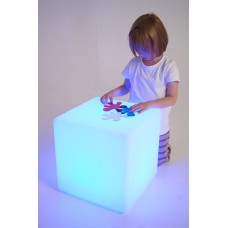 Világító-színváltó kocka 40cm